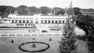 La gare en 1939.