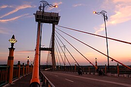 Tengku Agung Sultanah Latifah-Brücke in Siak