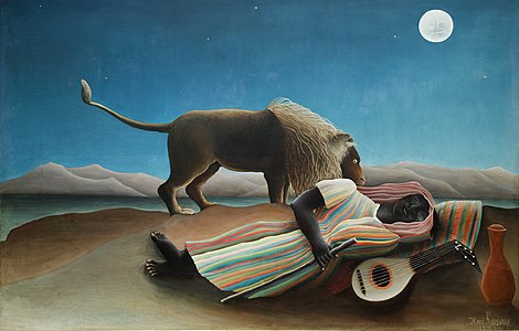 Henri Rousseau La Bohémienne endormie