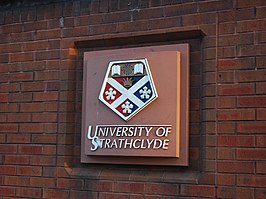 Het logo van de University of Strathclyde