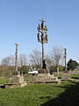 Sainte-Marie-du-Ménez-Hom : le calvaire de l'enclos paroissial 3.