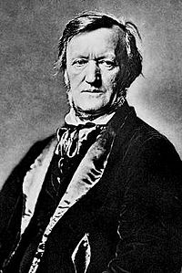 Richard Wagner (om 1871) Fotograaf Franz Hanfstaengl