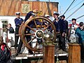 Auf der Sedov beim Open Ship 2007 in Cuxhaven