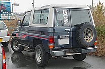 BJ74 Mid wheelbase FRP-top 3.4D-T LX (Japan)