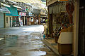 Shops line the streets of Miyajima