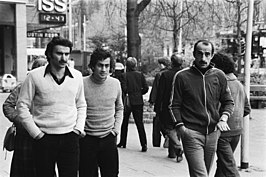 Aleksandre Tsjivadze, Vladimer Goetsaevi en Davit Qipiani in 1981