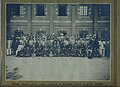 Combination of Canada-based and China-based Sikhs forming a Shaheedi Jatha for the Jaito Morcha posing in-front of Dongbaoxing Road Gurdwara, Shanghai, ca.1924–25