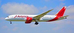 Boeing 787-8 der Avianca