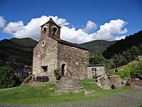 Romanesque church of Sant Cristòfol d'Anyós, La Massana Author: Cdani