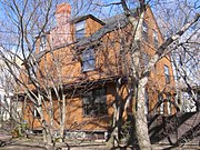 House for Lois Lilly (White) Howe, Cambridge, Massachusetts, 1887.