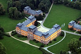 Het kasteel Schloss Löwenstein in Kleinheubach