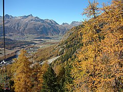 Sessellift von der Alp Languard (2330 m)