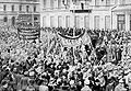 Image 45Soldiers marching in Petrograd, March 1917 (from Russian Revolution)