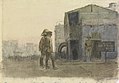 "Military_Police_-_the_Arab_Quarter_of_Port_Said_is_'out_of_bounds'._Two_soldiers_encounter_a_military_policeman._Art.IWMART1425.jpg" by User:Ducksoup