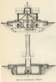 Cut-away drawing of the monitor "Thor", built 1872. (1914)