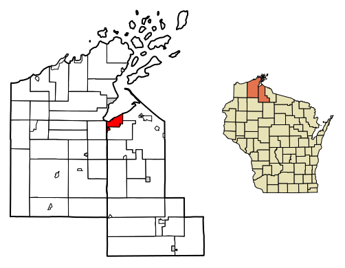 File:Bayfield County Wisconsin Incorporated and Unincorporated areas Ashland Highlighted.svg