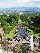 Vue du parc depuis l'Herkules.