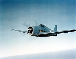 Az Amerikai Haditengerészet egyik F6F Hellcat-je