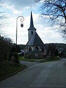 Le chevet de l'église.