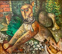 De Hond, 1934, olieverf op linnen; Museum Boijmans Van Beuningen