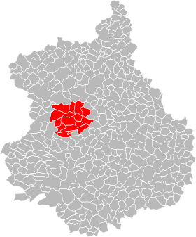 Localisation de Communauté de communes du Pays Courvillois