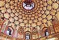 The central dome of the cold chamber features geometric frescoes