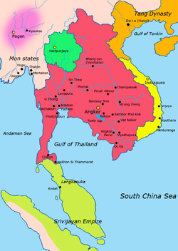 Ligging of Khmer-ryk