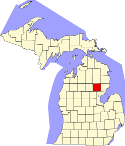 Koartn vo Ogemaw County innahoib vo Michigan