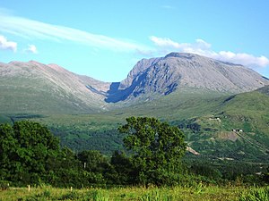 Ben Nevis úr fjarska