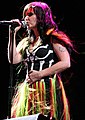 Björk at Coachella Valey Music and Arts Festival, 2007