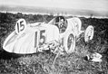 Bob Burman's crashed Cutting