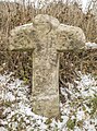 * Nomination Late medieval stone cross south of the Bettenburg --Plozessor 03:05, 15 October 2024 (UTC) * Promotion  Support Good quality. But may be the WB isn't correct. Please have a look to the snow and fix it if possible. --XRay 04:16, 15 October 2024 (UTC) Thx, uploaded new version with colder white balance. --Plozessor 04:45, 15 October 2024 (UTC)