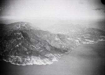 Cape Capo d'Orso and road Amalfitana (photo 1929)