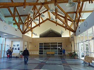 Fairbanks new railway station - inside, Alaska, 2011