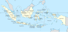 Description de l'image Indonesia, administrative divisions - fr - monochrome.svg.