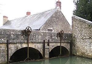 Pont sur la Cisse Landaise, Landes-le-Gaulois