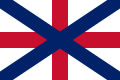 ◣OW◢ 17:38, 29 April 2021 — Proposed Union Jack (Scottish, blue on red, before 1617).svg