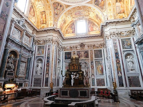 Cappella Sistina i Santa Maria Maggiore.