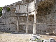 Exèdre du sanctuaire de Fortuna Primigenia.