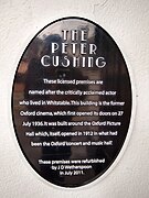 The Peter Cushing plaque.jpg