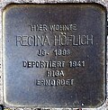 Stolperstein für Regina Höflich