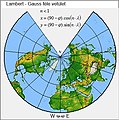 Lambert–Gauss-vetület