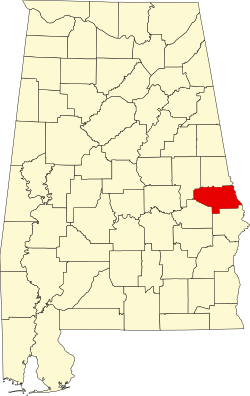 Koartn vo Lee County innahoib vo Alabama