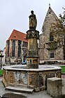 Fontaine d'Ekkehard devant la cathédrale