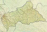 Location map/data/Central African Republic is located in Central African Republic