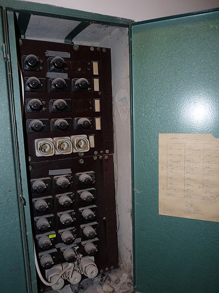 File:Distribution board in gay club, right part.JPG