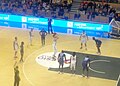 Match de Pro B en 2022 entre l'Elan Chalon et Nantes