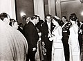 Elisabet II Chilen presidentin Eduardo Frein kanssa Santiagossa vuonna 1968