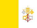 Vlag van de Kerkelijke Staat, 1825–1849, 1849–1870