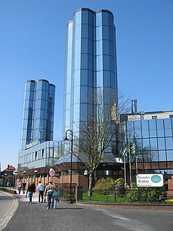 The Friesisches Brauhaus, where Jever beer is brewed